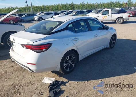 2020 Nissan Sentra Sv Xtronic Cvt из США, поврежденный, VIN 3N1AB8CV3LY293829